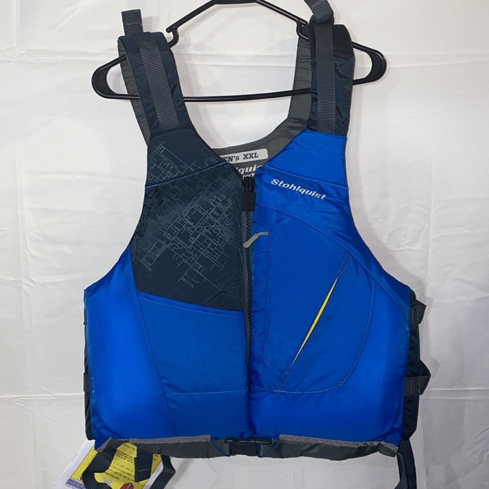 NWT!! Stohlquist Escape PFD Life Vest Mens Size 2XL 46"- 52" Chest Life Jacket